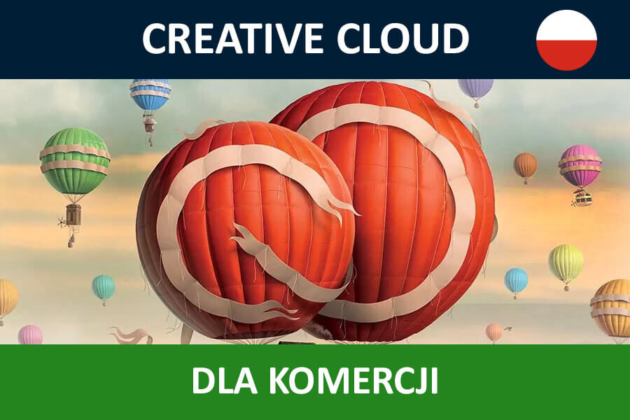 Adobe Creative Cloud for Teams All Apps odnowienie subskrypcji COM MULTI/PL