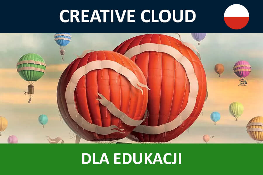 Adobe Creative Cloud for Teams All Apps nowa subskrypcja EDU MULTI/PL