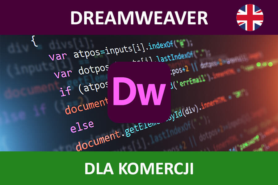 Adobe Dreamweaver CC for Teams nowa subskrypcja COM ENG