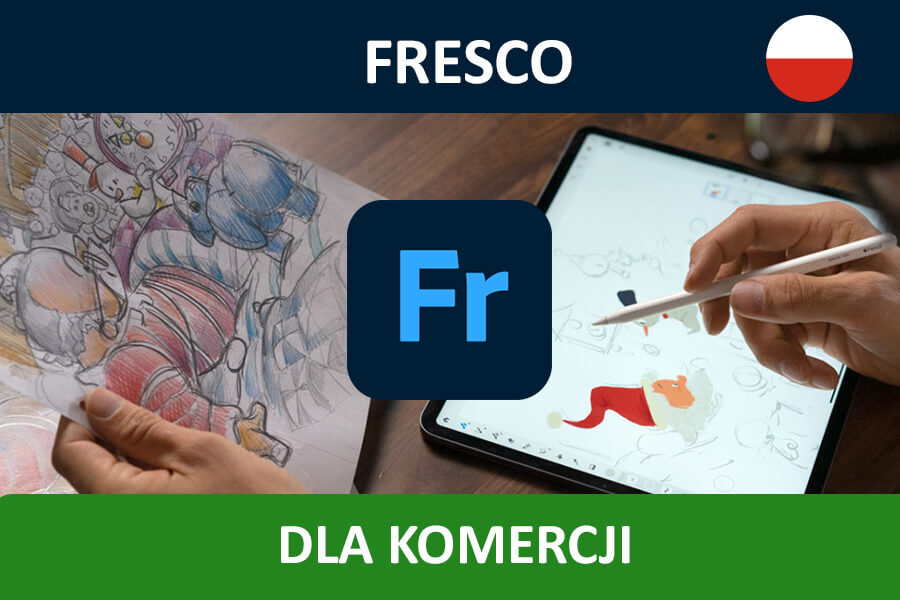 Adobe Fresco for Teams nowa subskrypcja COM MULTI/PL