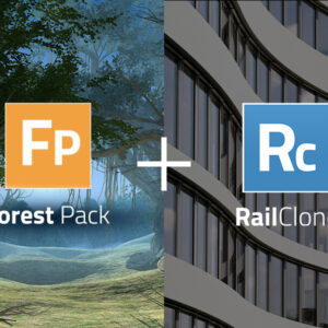 Forest Pack Pro + RailClone Pro