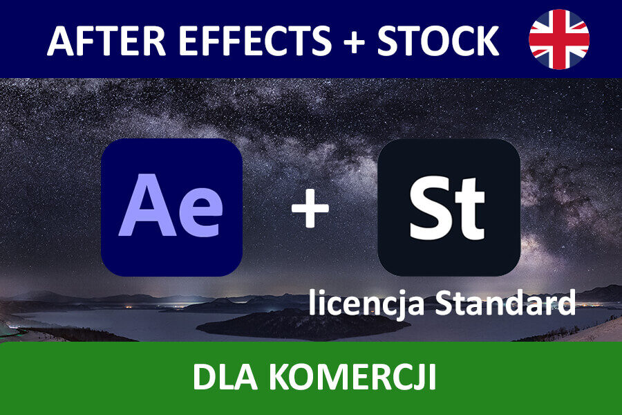 AFTER EFFECTS PRO for Teams – nowa subskrypcja COM MULTI + Adobe Stock