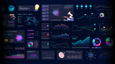 nowoczesny projekt infografika